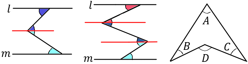同位角錯角、三角形