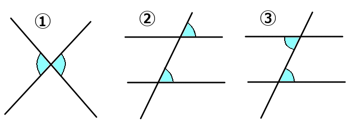 対頂角同位角錯角